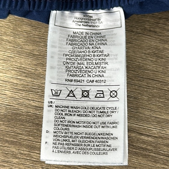 Reebok Training Essentials Woven Unlined Pants size small - Picture 4 of 5